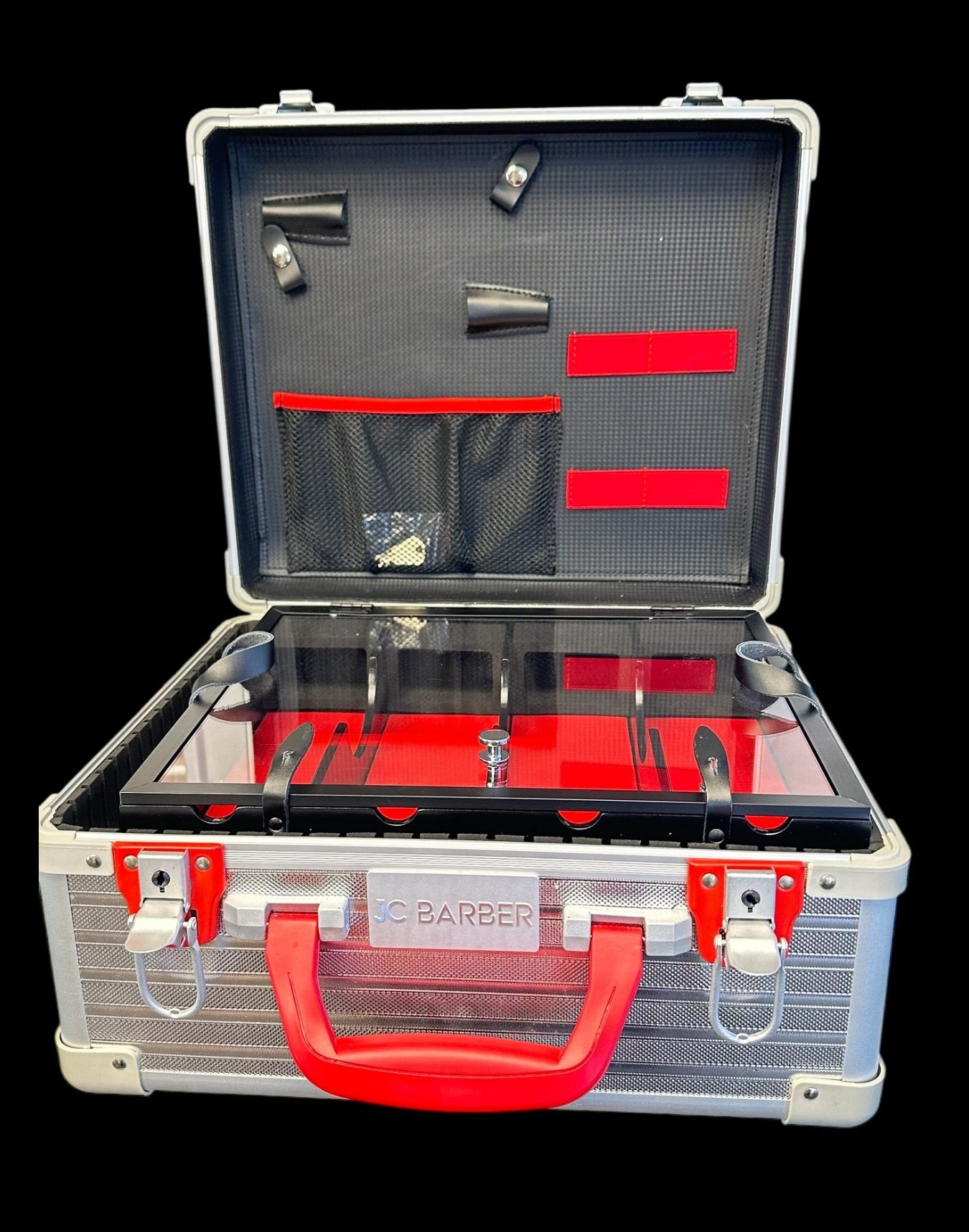 JC Barber Professional Locking Barber Case