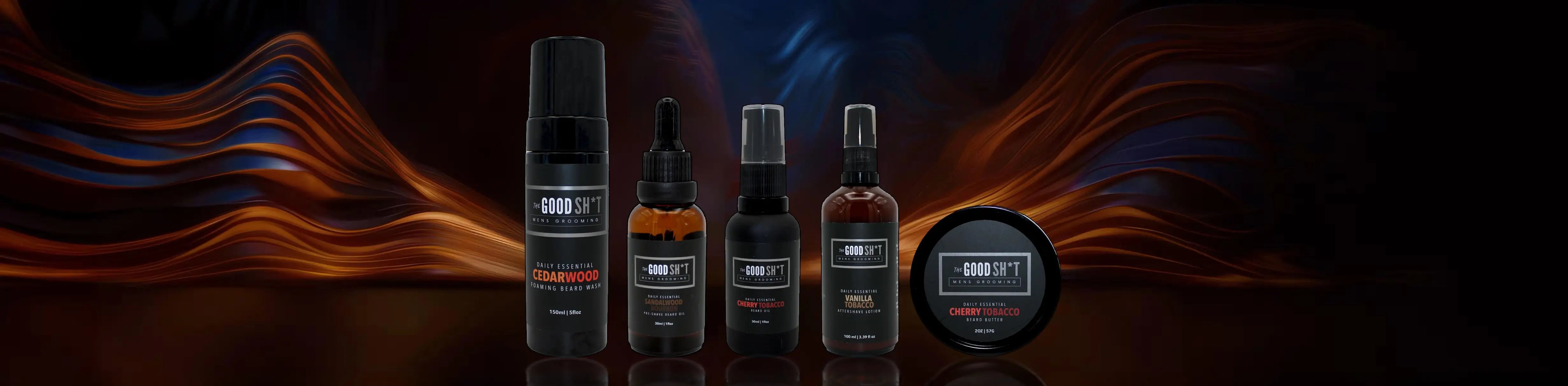 beard products banner